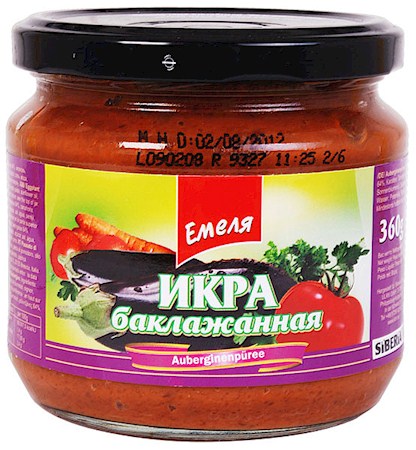 Икра баклажанная