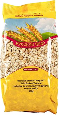 Havervlokken Russisch veld / Овсяные хлопья Русское поле