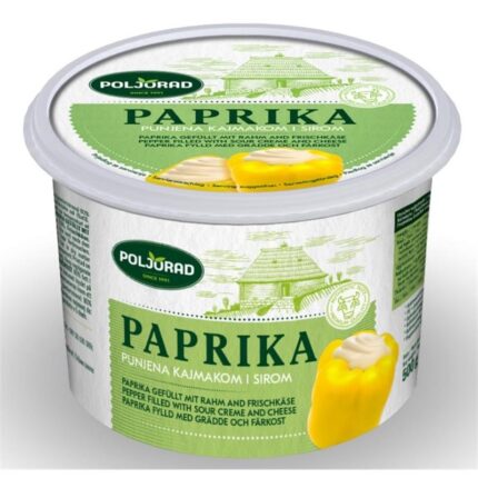 Paprika sa kajmakom / Paprika in roomkaas / Перцы в сливочном сыре