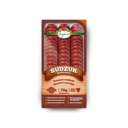 Sudzuk gesneden Brajlovic / Боснийский суджук нарезка / Sudzuk sliced 