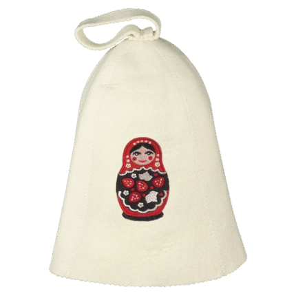 Saunamuts "Matryoshka" / Шапочка банная "Матрёшка"