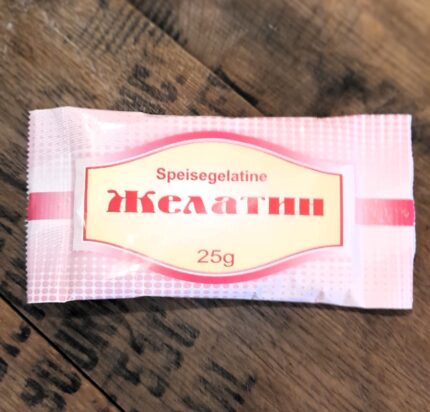Gelatine (varken) 25g / Желатин