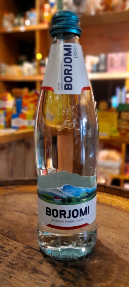 Georgian "Borjomi" glasfles / "Боржоми" 0,5Л