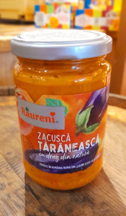 Zakuska met aubergine Olympia / Закуска из баклажанов / Zacusca de vinete coapte