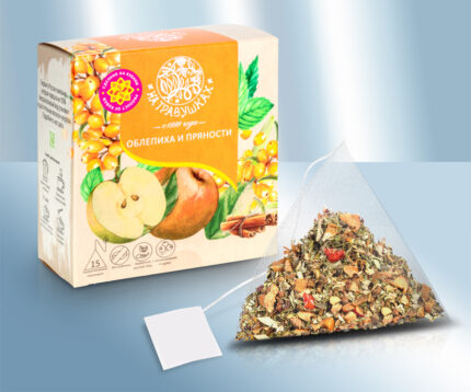 Thee "Duindoorn en kruiden" / Чай "Облепиха и пряности" / Tea "Sea buckthorn and spices"