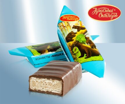 Mishka bonbons met wafeltje / Мишка косолапый