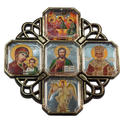 Auto Ikoontje (5 in 1) / Икона-Крест для машины / Icon-Cross for a car