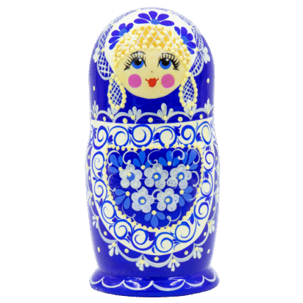 Matrjoshka "Nieuwe parels" / Матрешка "Новый жемчуг"