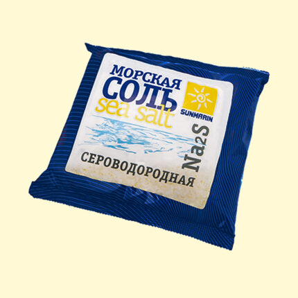 Natuurlijk zeezout met waterstofsulfide / Соль косметическая морская природная с cероводородом