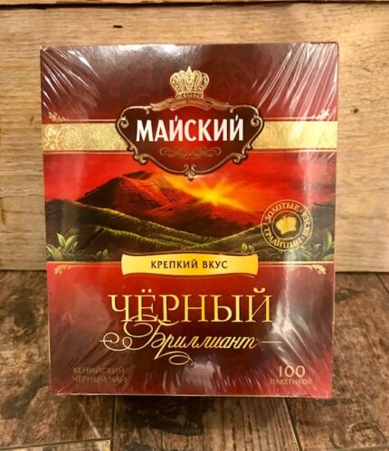 Zwarte thee "Zwarte diamant" / Чёрный чай "Чёрный бриллиант"