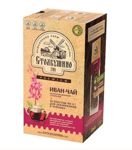 Gefermenteerde sterke Ivan thee / Иван-Чай ферментированный крепкий