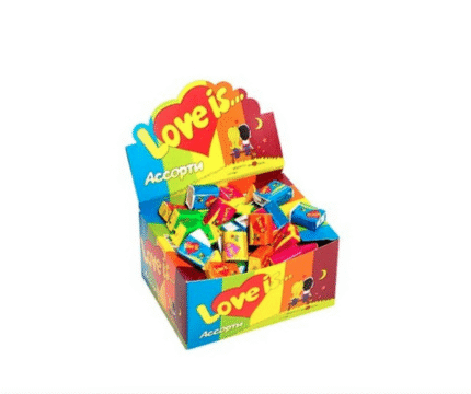 Chewing gum LOVE IS Mix / Жев.резинка LOVE IS Микс Ассорти / Kauwgom LOVE IS Mix