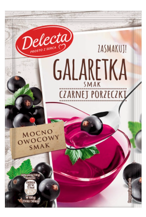 Gelei met bessensmaak / Желе со вкусом смородины