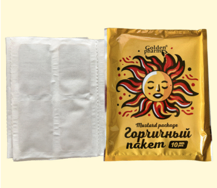 Mosterdpoeder in zakjes / Горчичный порошок в пакетиках