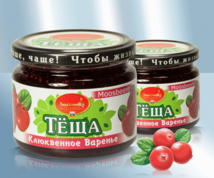 Cranberry confituur / Клюквенное варенье / Cranberry jam