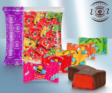 Gelei snoepjes "Pozhuzhym" / Конфеты желейные "Пожужжим" / Jelly candies "Pozhuzhym"