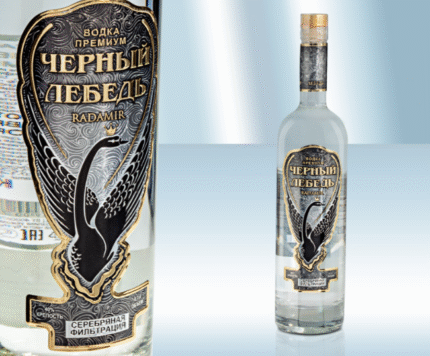 Vodka Zwarte Zwaan/ Водка Черный лебедь / Vodka Black Swan