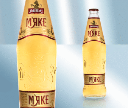 Bier "Mjachkoe Lvivske" / Пиво "Мячкое Львовское" / Beer "Mjachkoe Lvivske"