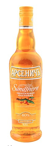 Arsenich duindoorn vodka / Водка Арсенич облепиховая водка