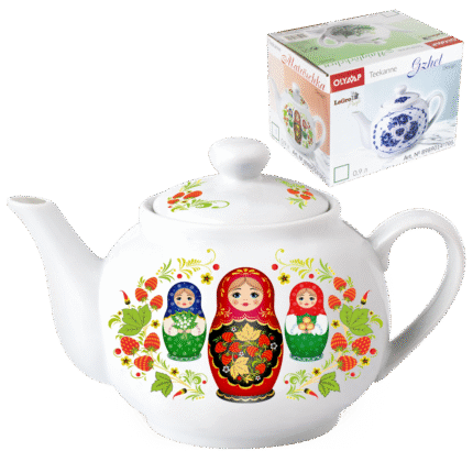 Theepot Matrjoshka 0.9L / Чайник заварочный Матрешка 0,9Л