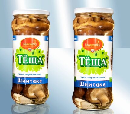 Shiitake met knoflook / Шиитаке с чесночком