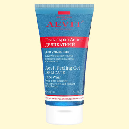 Delicaat Gelscrub voor gezicht / Деликатный гель-скраб для умывания / Aevit Peeling Gel