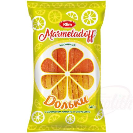 Marmelade "Lemon-sinaasappel schijfjes" / Мармелад "Апельсиновые и лимонные дольки"