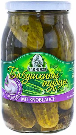 Oma's knoflook augurken / Огурцы Бабушкины чесночные
