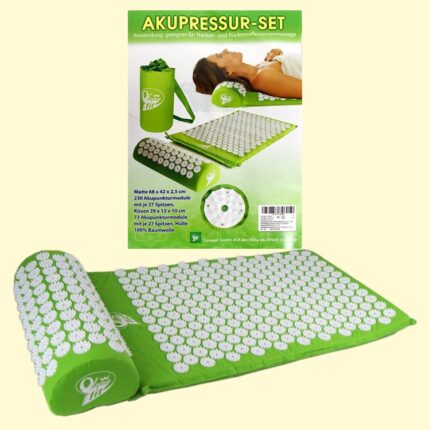 Acupunctuurmat met kussen / Акупунктурный мат с подушечкой