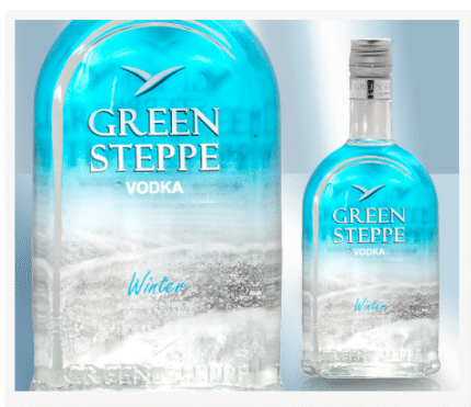 Vodka "Green Steppe Winter" / Водка "Green Steppe Winter"