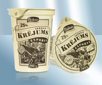Zure room 25% vet (Letland) / Сметана жирность 25% (Латвия) / Sour cream 25% fat (Latvia)
