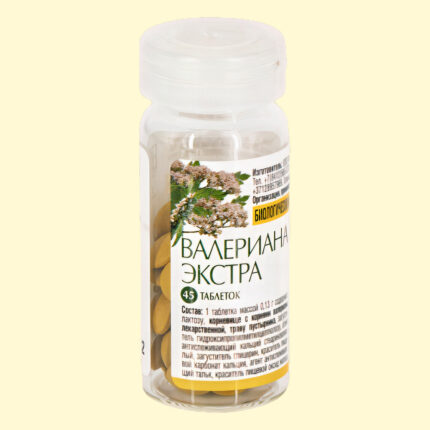 Valeriaan Extra 45 tabletten / Валериана Экстра
